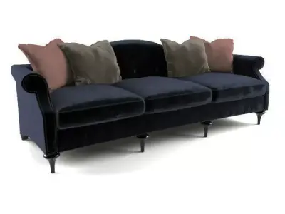 Christopher sofa Low-poly 3D model