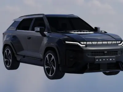 KGM-Ssang Yong-Actyon 3D model