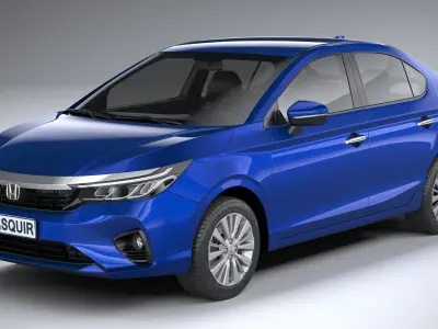 Acura City V CVT 2024 3D model