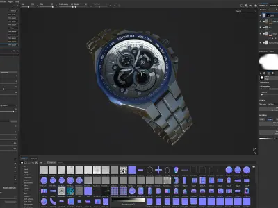 Casio Edifice 554 3D model