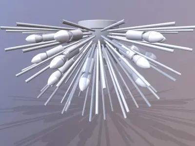 Ceiling Light 3D model purchase