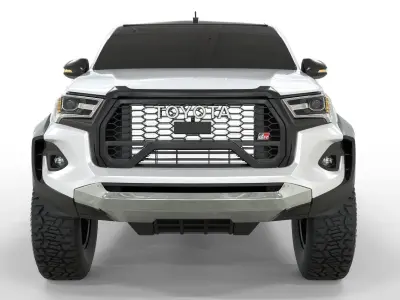 toyota hilux GR 2023  3D model