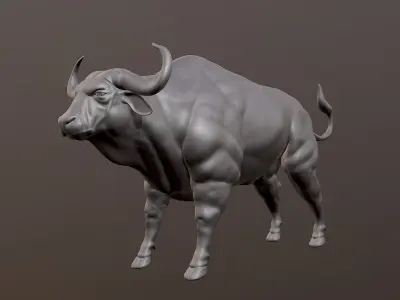 The Bull  3D model