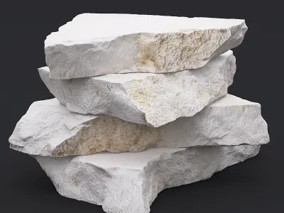 Rocks - Photogrammetry Scanned 3D Models 3D Model Collection