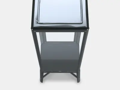 FABRIKOR Glass-door cabinet 2 3D model