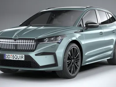 Skoda Enyaq Founders Edition 2021 3D model