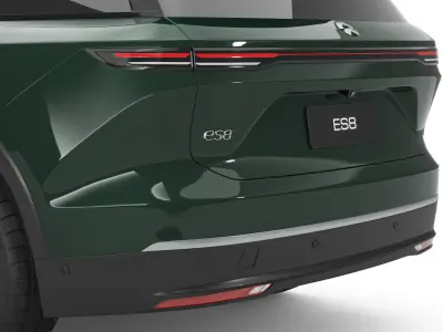 2024 NIO EL8 ES8 With Interior 3D model