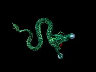 Dragon gold Free 3D print model