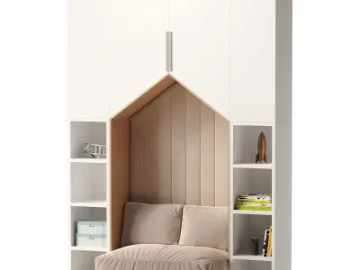 Childrens furniture set 3D model