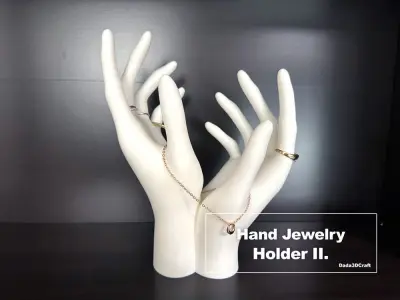 Hand Jewelry Holder II 3D print model