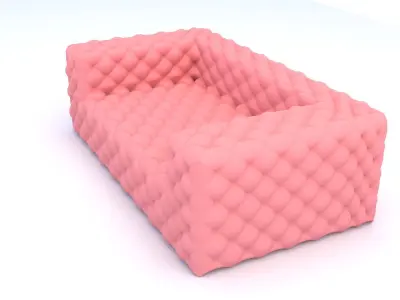 luxury sofa for design 3D model