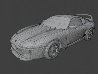 Toyota Supra  3D model