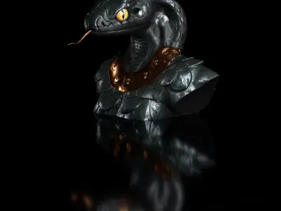 Snake Apophis God   3D print model