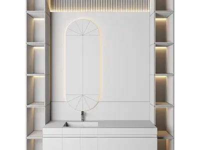 Luxury Bathroom 38 3D model