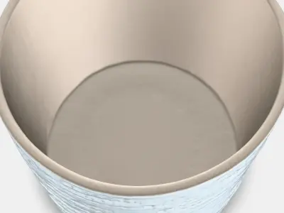 CHIAFRON Plant pot 1 Low-poly 3D model