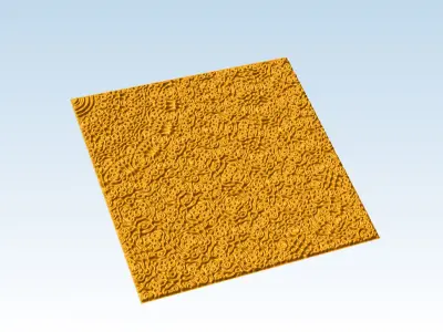 CNC Ready to mill relief QC7 1996525 3D print model