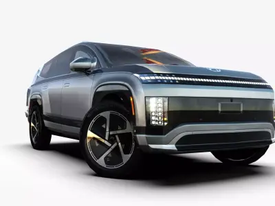 Hyundai ioniq 9 2026  NEW  Low-poly 3D model