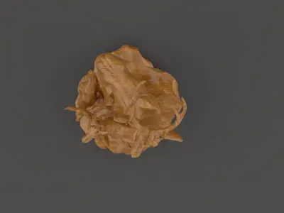 Deer Family 3D Model  Artistic Sculpture  3D print model