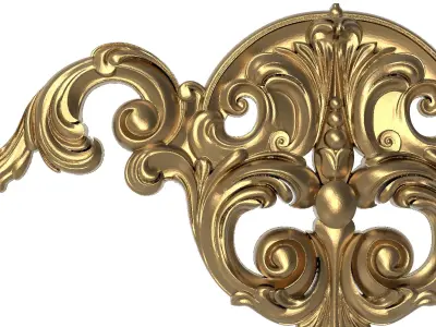  decorative pattern ready for 3D printing 3D model 103