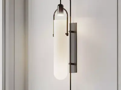 Modern Wall Light 3D model