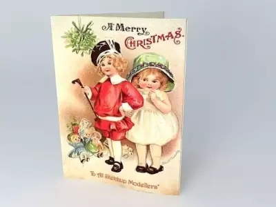 Merry Christmas to You All! Free 3D model