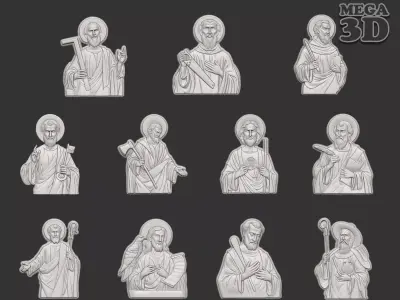 The  Apostles - 250621 3D Model Collection