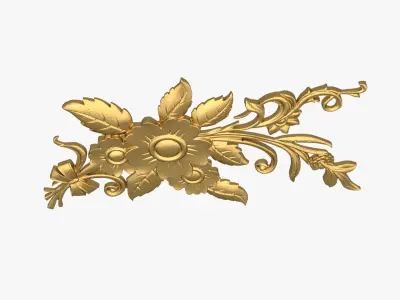 Classic decor ornament 264 3D model