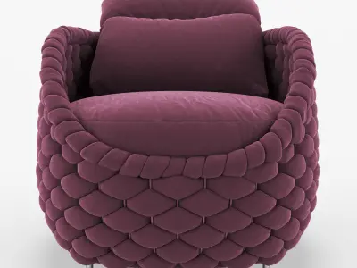 Rapunzel Kenneth Cobonpue Armchair 3D model