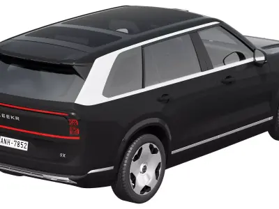 Zeekr 9X 2025 3D model