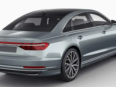 Audi A8 and A8L 2022 3D model