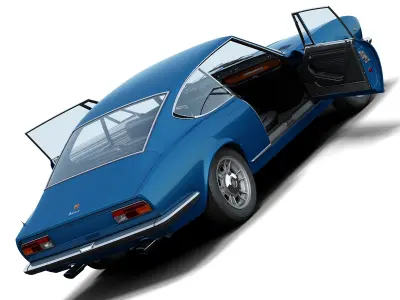 Fiat Dino Coupe 3D model