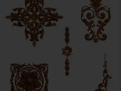 Trim Ornament 78 3D model