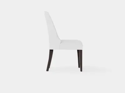 Venice dining chair off-white Low-poly 3D model