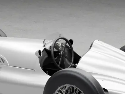 Mercedes W154 3D model