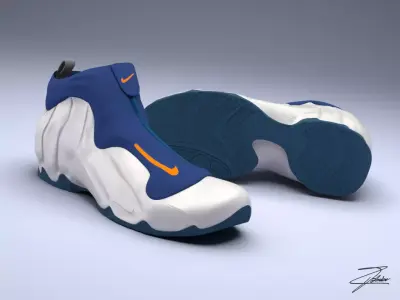 Nike air Flightposite 3D model