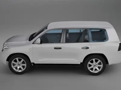 toyota land cruiser 3D model