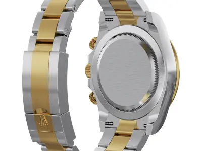 Rolex Cosmograph Daytona two tone 3D model