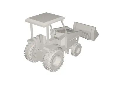 Tractor 3D model