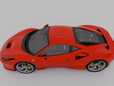 Ferrari F8 Tributo 3D model get