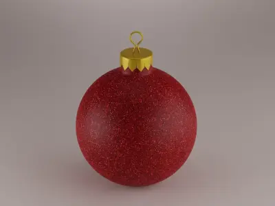 Christmas Ball 3D model 9