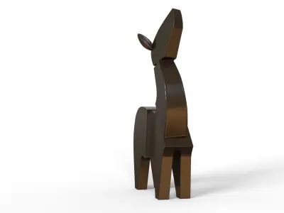 BABY DEER ART Miniature 3D print model