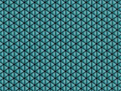 Sci-Fi Blue Padded Wall Panel PBR Seamless Texture