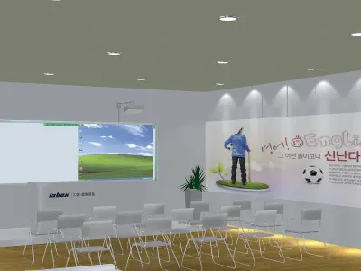 Exhibition - Area - 18X15-3DMAX2009-01 3D model