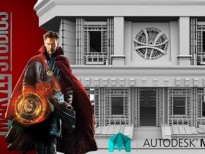 Samctum  - Dr Strange 3D model