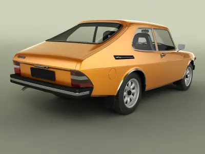 Saab 99 Combi Coupe 3D model