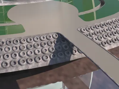 Burj Al Arab Tower 3D model