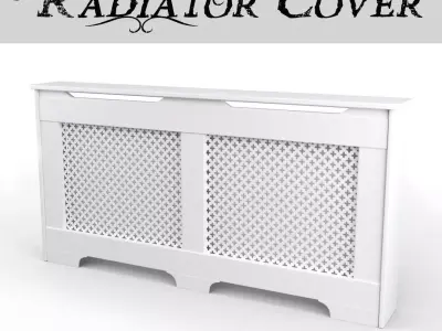 Classic Radiator Cover - Screen 3D model