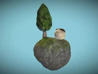 The Lost Rammer Low-poly 3D model