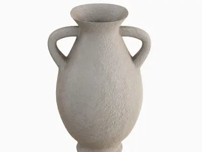 Clay Vase 01 3D model