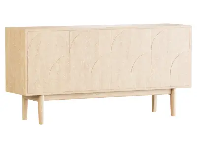 Ercol Amalfi Sideboard 3D model
